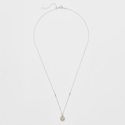 ―2026 Winter Limited Edition―Silver/K10 Diamond Necklace (0.05ct)