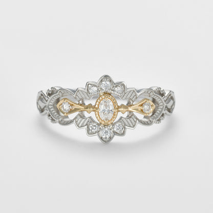 ―2026 Winter Limited Edition― K10 Platinum Diamond Ring (0.13ct)