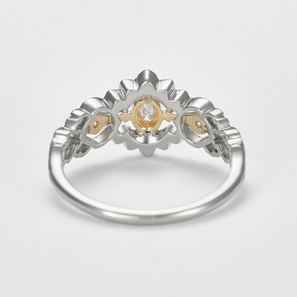 ―2026 Winter Limited Edition― K10 Platinum Diamond Ring (0.13ct)