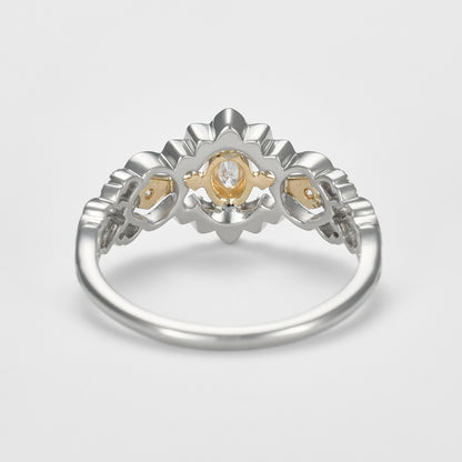 ―2026 Winter Limited Edition― K10 Platinum Diamond Ring (0.13ct)