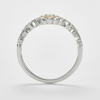 ―2026 Winter Limited Edition― K10 Platinum Diamond Ring (0.13ct)