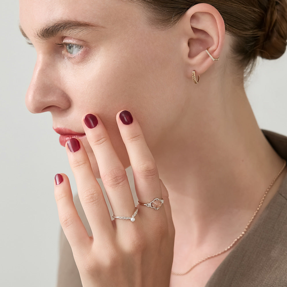 ―2026 Winter Limited Edition― Silver/K5 Sunstone Ring
