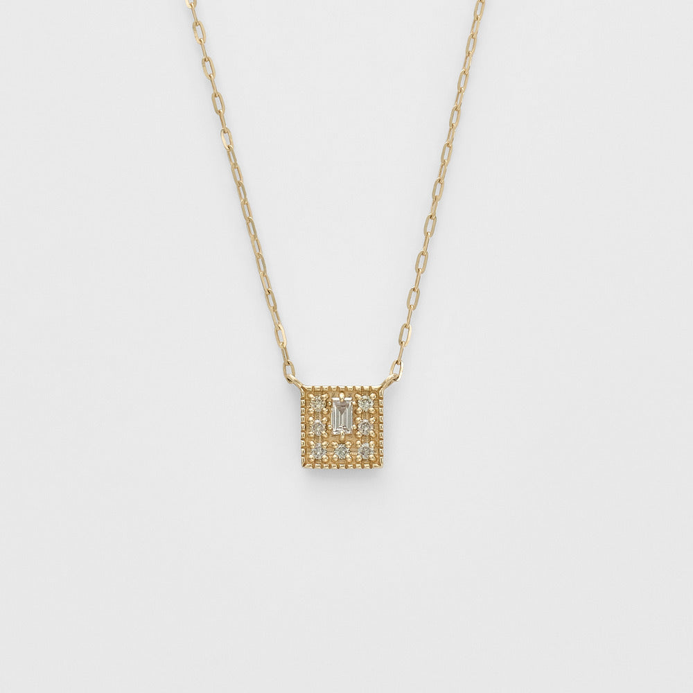 ―2026 Winter Limited Edition―K10 Diamond Necklace (0.06ct)