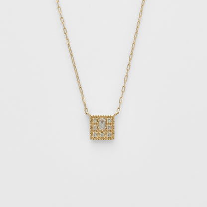 ―2026 Winter Limited Edition―K10 Diamond Necklace (0.06ct)