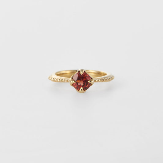 <January Birthstone> K10 Garnet Baby Ring