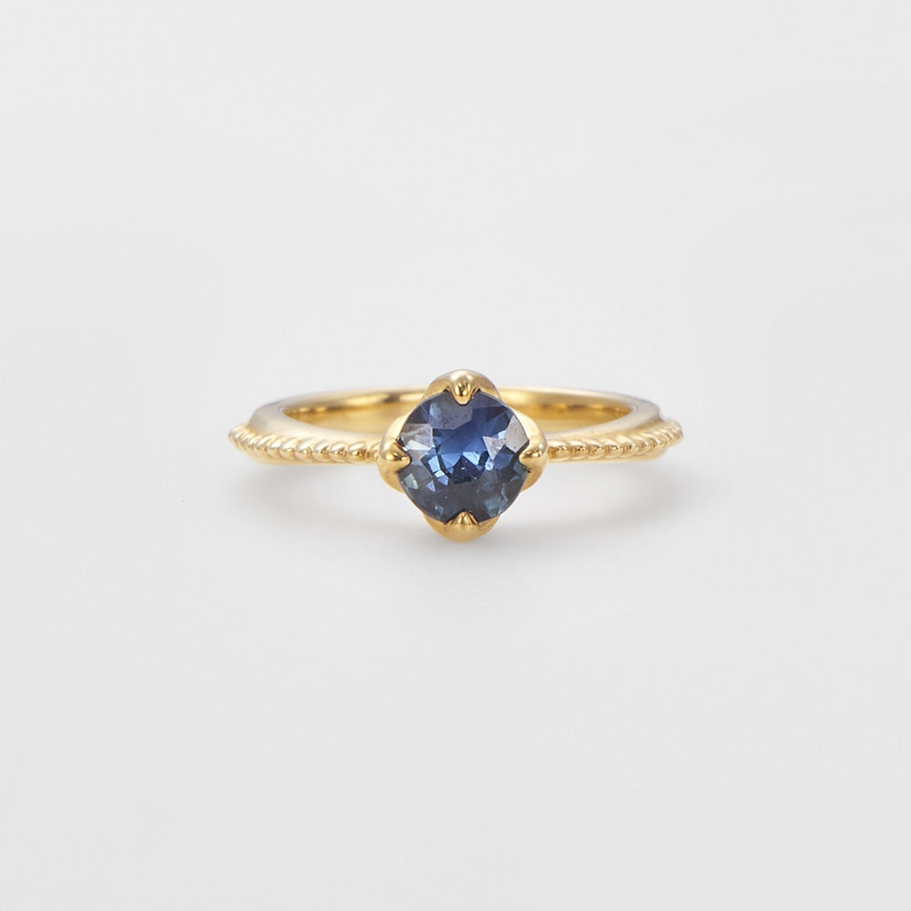 <September Birthstone> K10 Sapphire Baby Ring