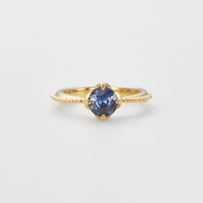 <September Birthstone> K10 Sapphire Baby Ring