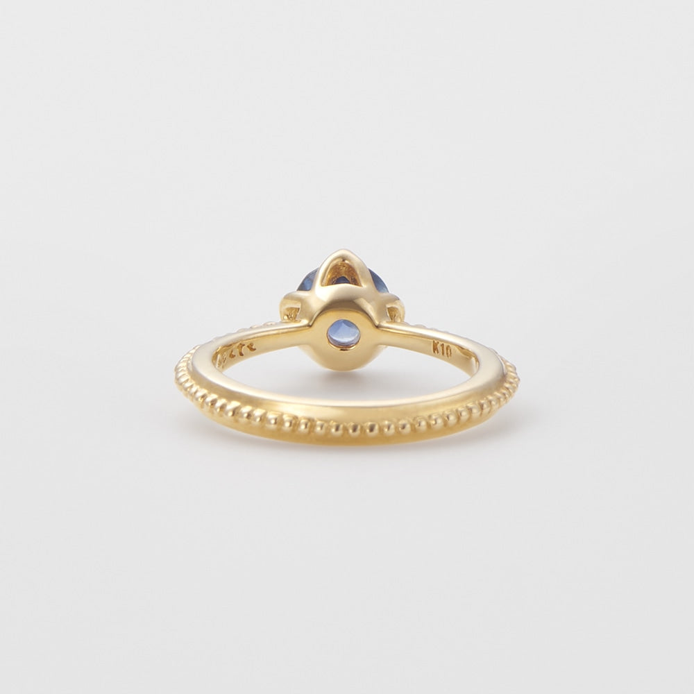 <September Birthstone> K10 Sapphire Baby Ring