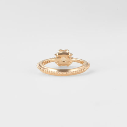 <October Birthstone> K10 Opal Baby Ring