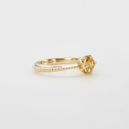 <November Birthstone> K10 Citrine Baby Ring