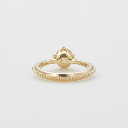<November Birthstone> K10 Citrine Baby Ring