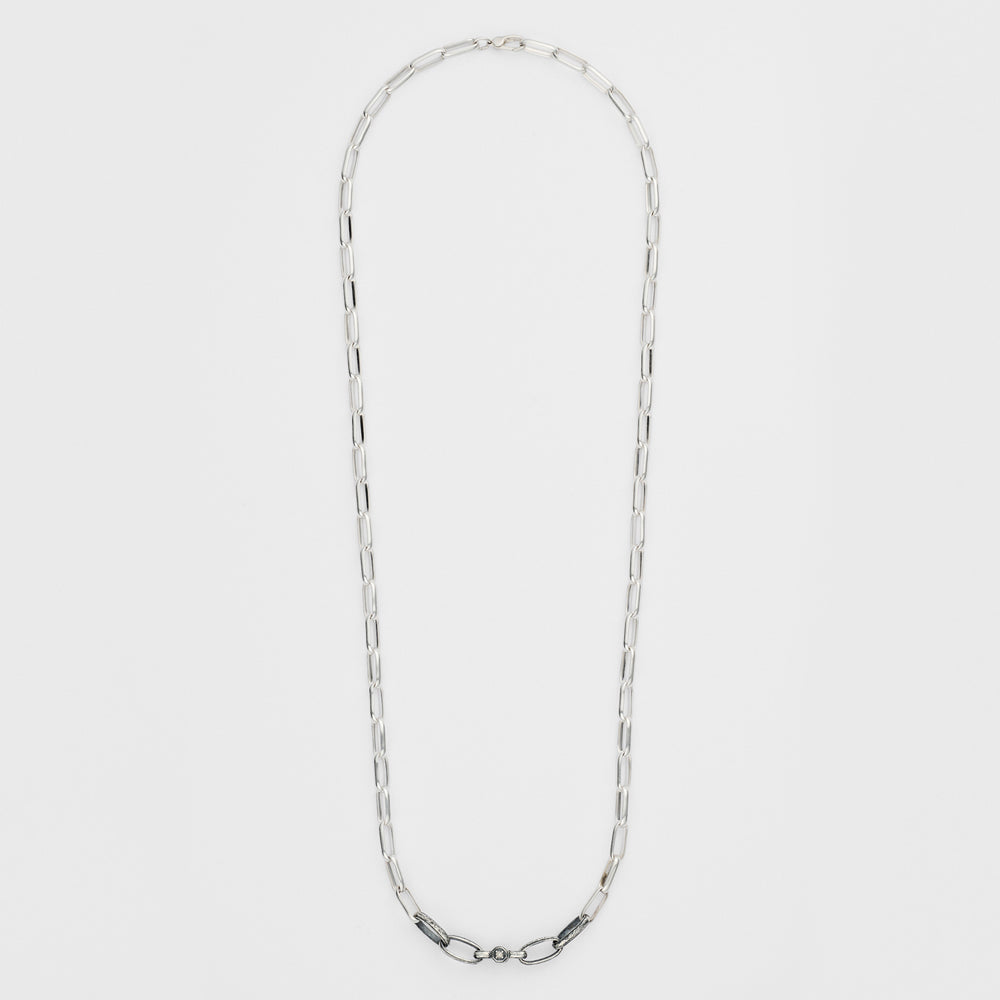 Silver Diamond Necklace