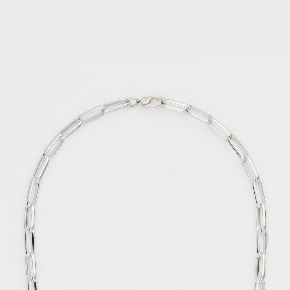 Silver Diamond Necklace