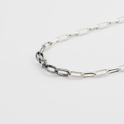 Silver Diamond Necklace