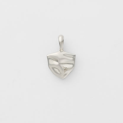 Silver Diamond Charm