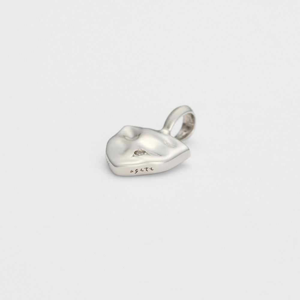 Silver Diamond Charm
