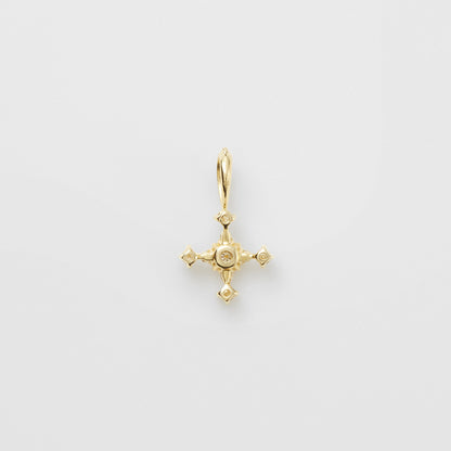 K18 Diamond Charm