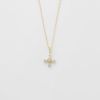K18 Diamond Charm