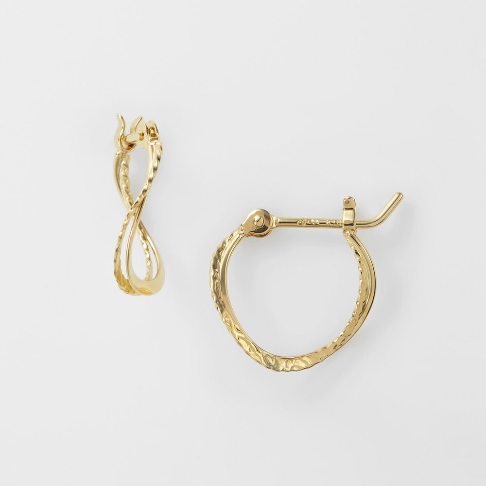 K18 Hoop Earrings