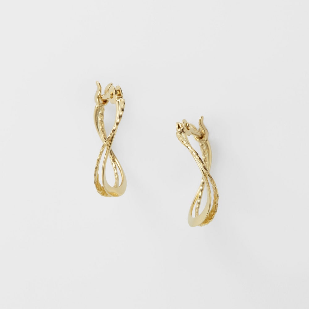 K18 Hoop Earrings