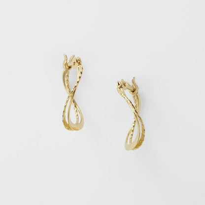 K18 Hoop Earrings