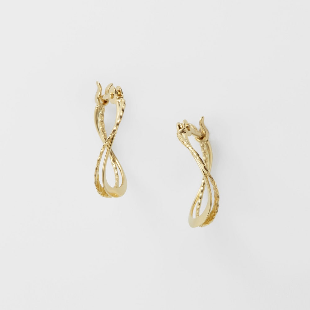 K18 Hoop Earrings