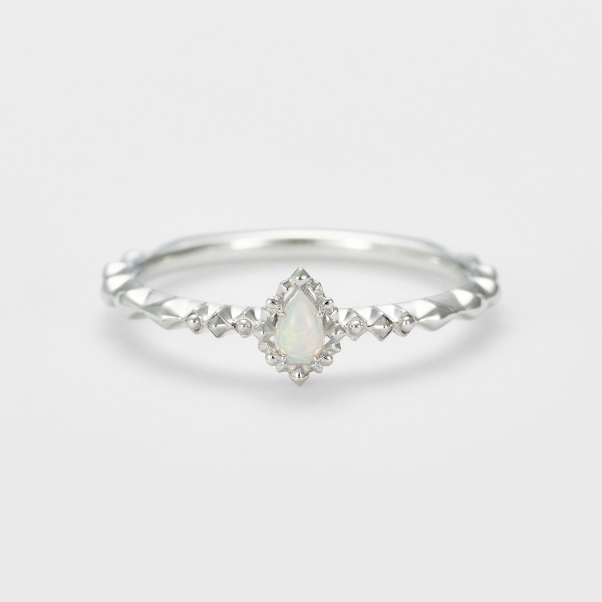 Silver Opal Ring