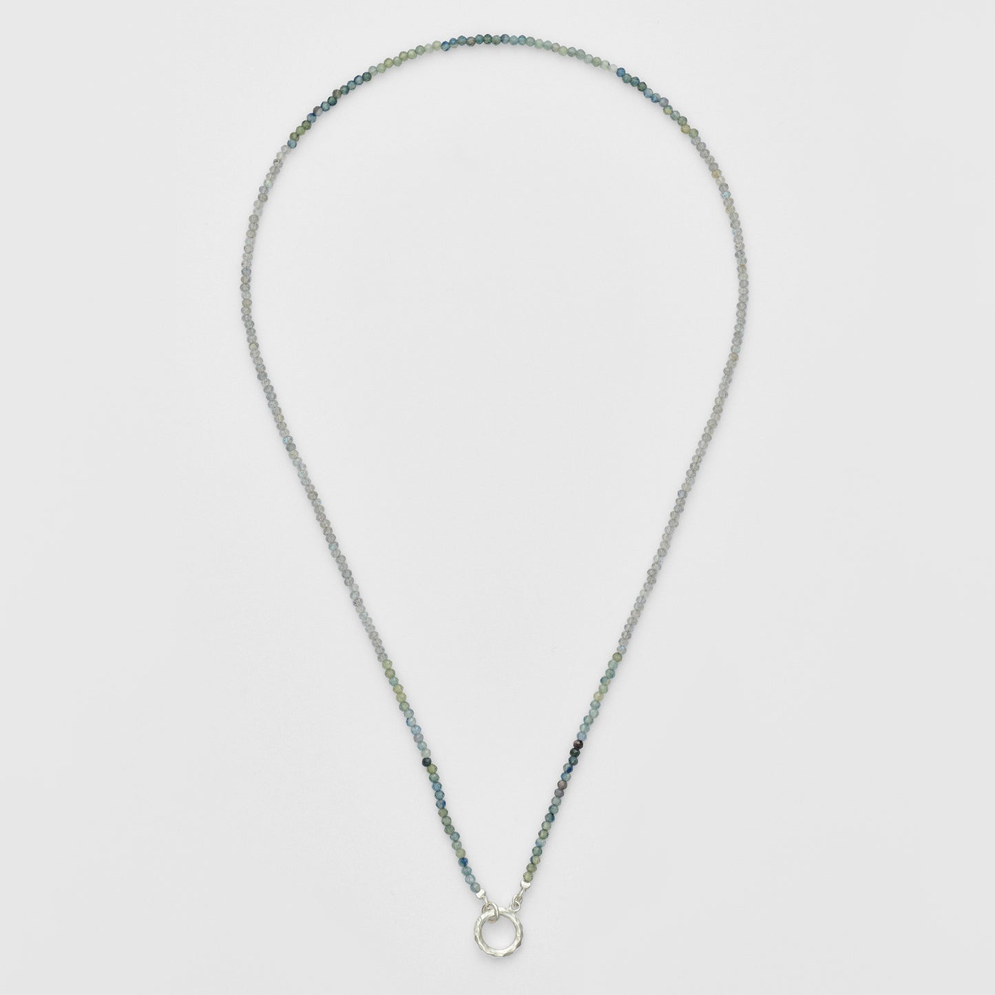 Silver Multi-Stone Necklace