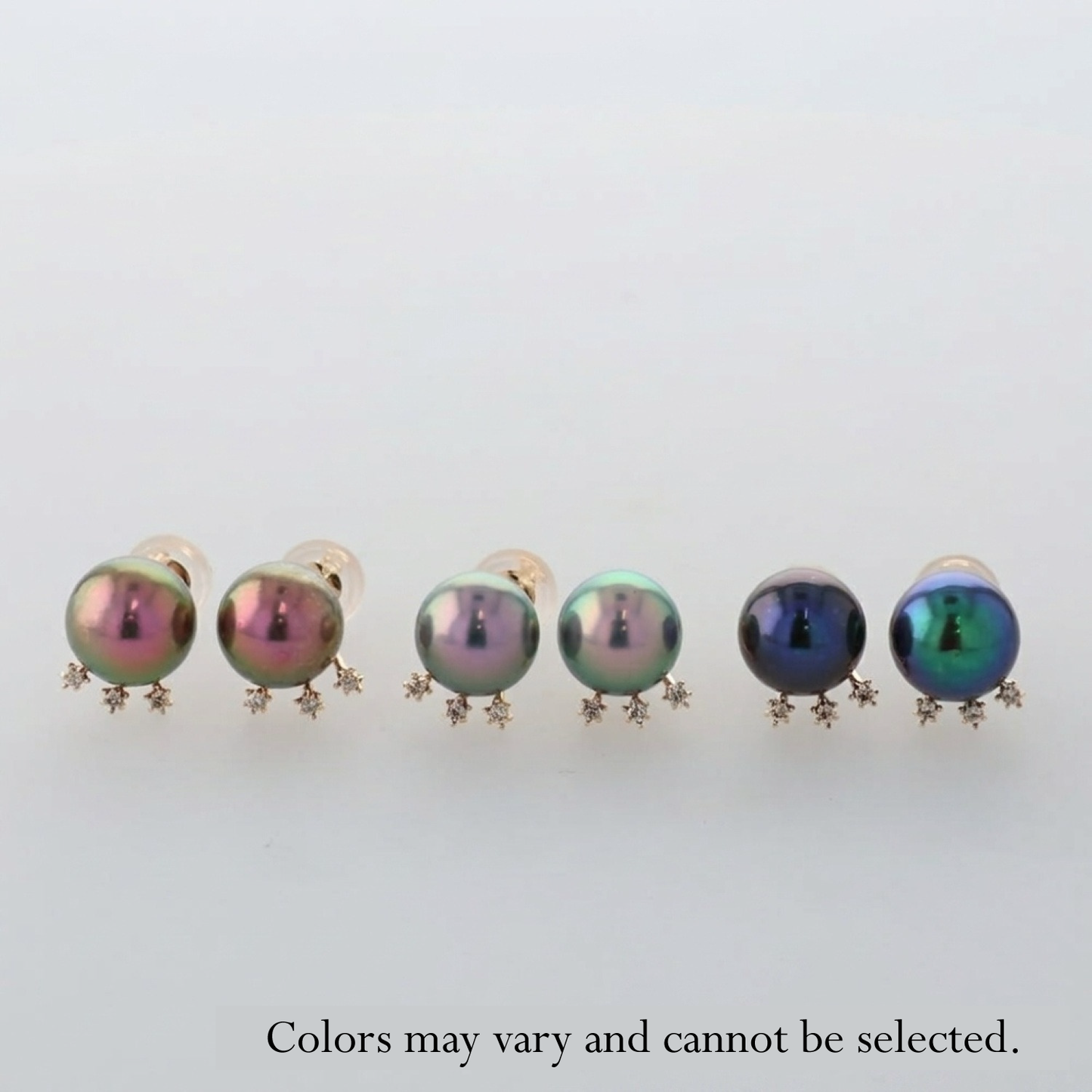 K10/Silver Pearl Ring (Black)