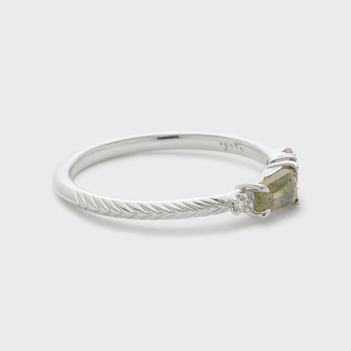 Silver Multi-Stone Ring